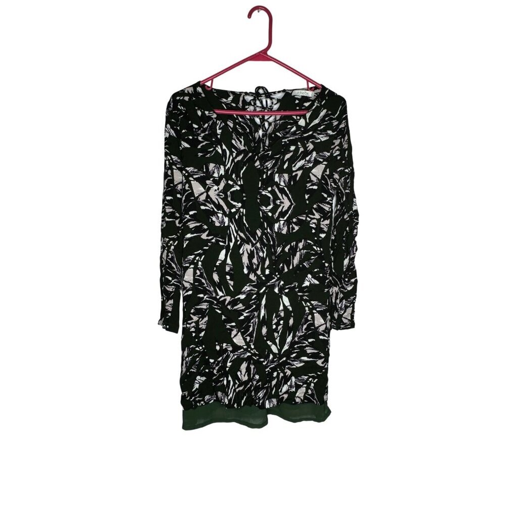 FRNCH Long Sleeve Dress Green Size Small